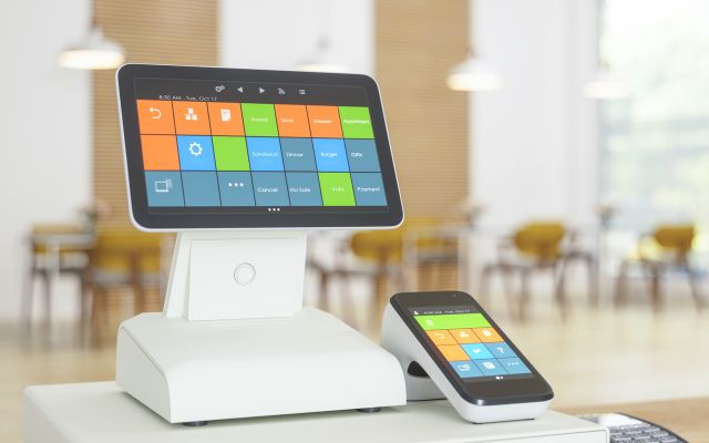 PoS Screen with Software
