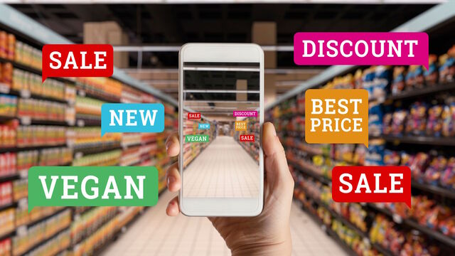 Digital Signage im Lebensmittelhandel
