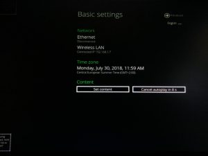 Base Settings IAdea Player