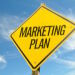 Marketing plan sign