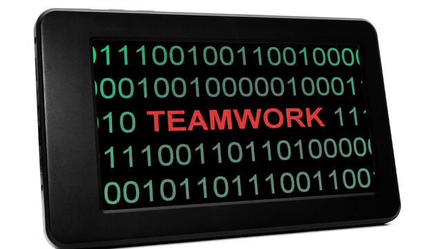 Tablet with Teamwork