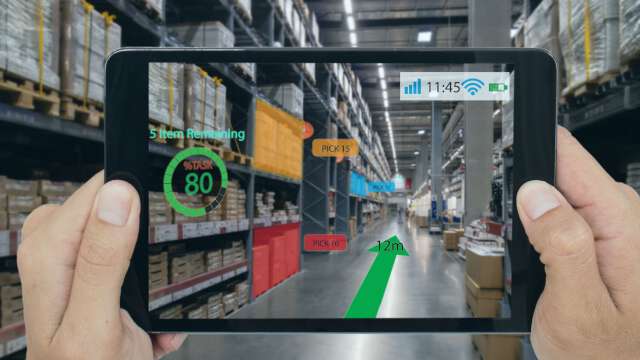 Smart retail augmented reality in the warehouse