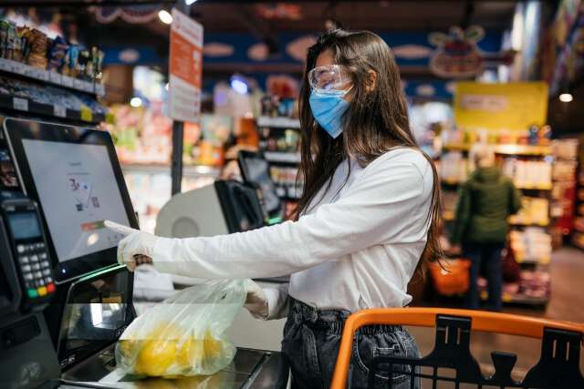 Digital PoS in Super market